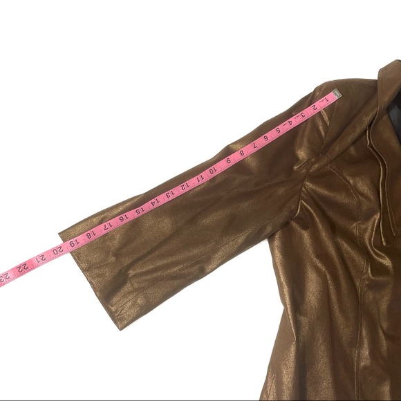 EUC Kim Rogers bronze jacket size 18W - Picture 5 of 6